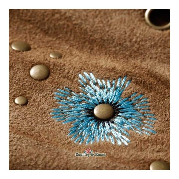 Chaleco vaquero para mujer Joleen Brown