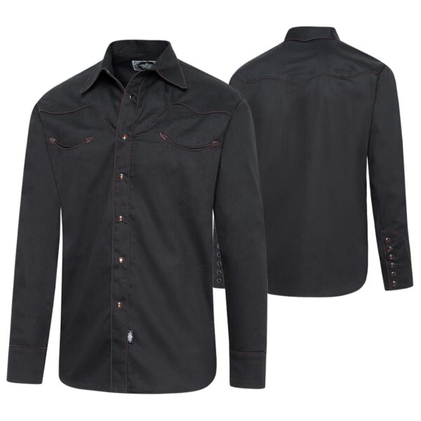 Camisa negra - Country and Roses - Jack Black - 3