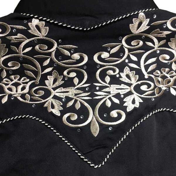 Camisas cowgirls vaqueras - Country and Roses - Camisa bordada para mujer Holly - 1