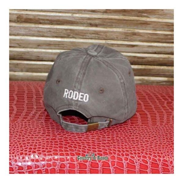 Gorra de algodón con Longhorn