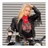 Chaqueta motera negra para mujer Brooklyn