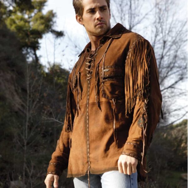 Camisa de gamuza hombre - Country and Roses - Crockett - 5