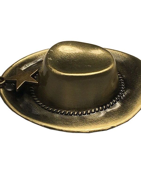 Colgante sombrero oro viejo - Country and Roses - 2