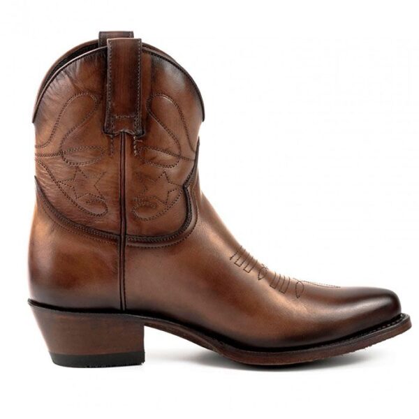 Botines tejanos cuero cowgirl - Country and Roses - Salado - 1