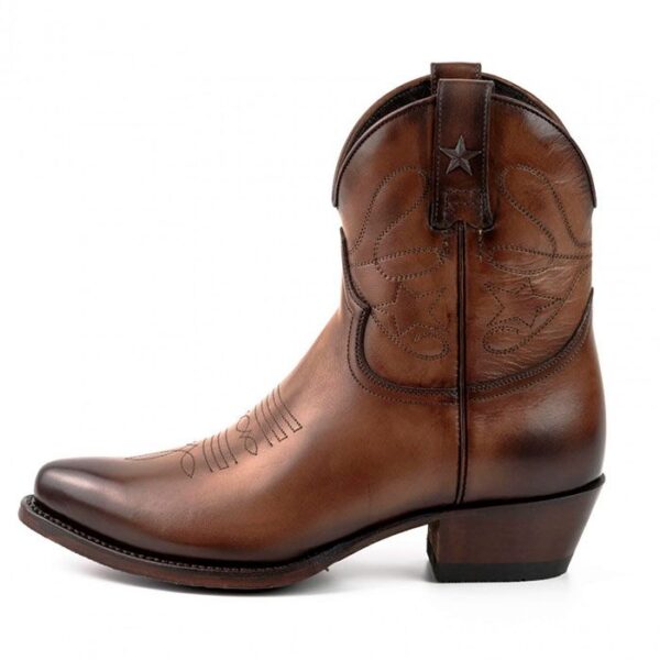 Botines tejanos cuero cowgirl - Country and Roses - Salado - 3