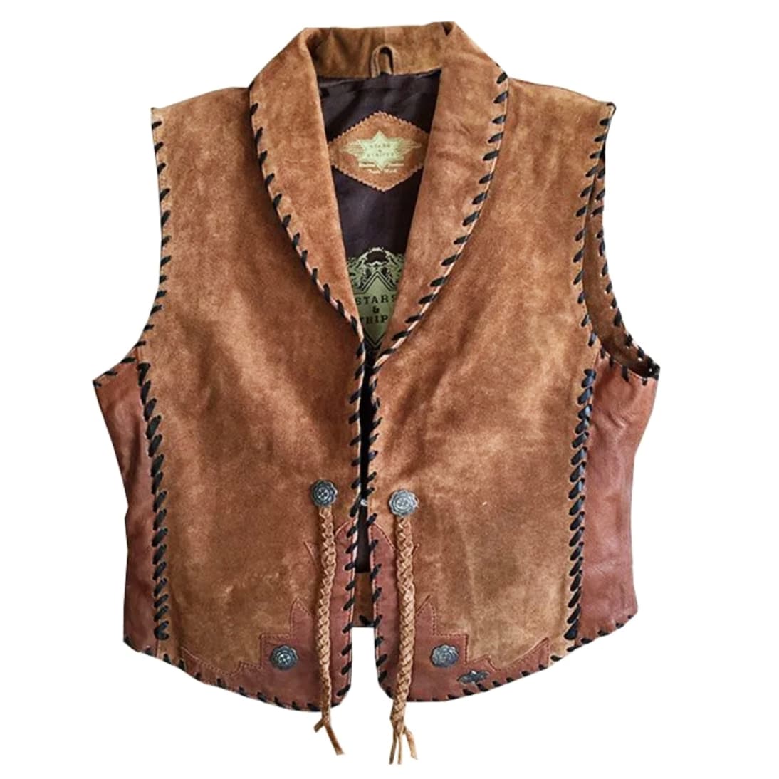 Chaleco ante - Country and Roses - Nelly - 1