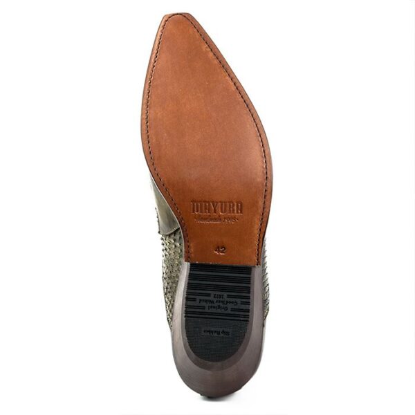 Botines cuero pitón marrón Mayura - Tienda Country and Roses - Botines vaqueros country cowboy cowgirl - Botines rock2500 marrón - 8