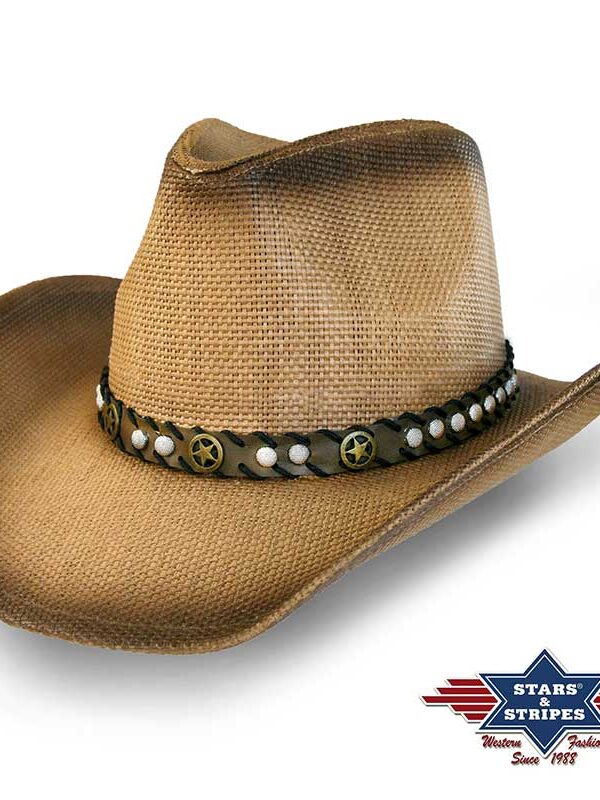 Sombrero de paja tostado - Country and Roses - Monterry - 1