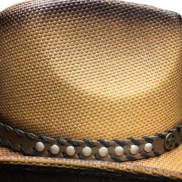 Sombrero de paja tostado - Country and Roses - Monterry - 3