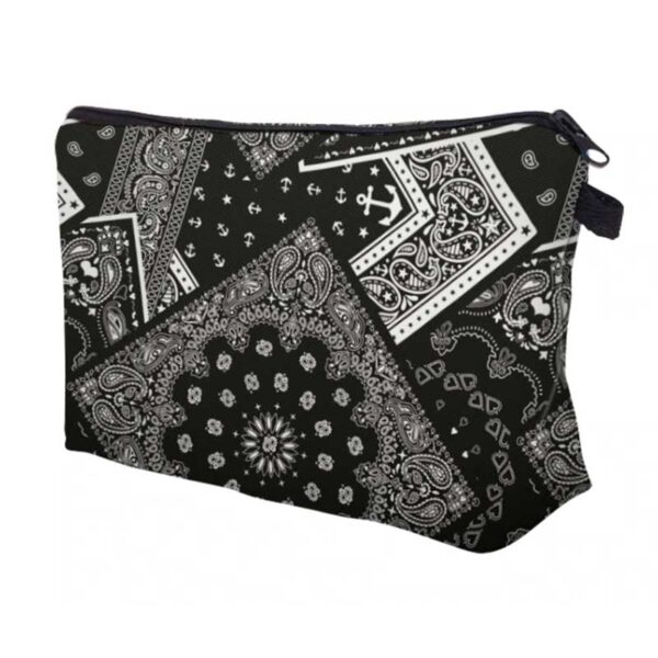 Neceser estilo country negro - Country and Roses - Ohio - 3