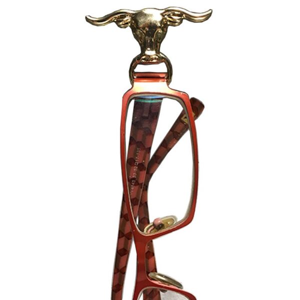 Sujeta gafas forma de toro con imán - Country and Roses - Guardian Bull 2 - 3