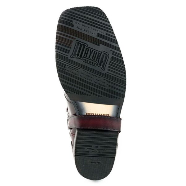 Botas biker Indian - Country and Roses - Burdeos negro - 8