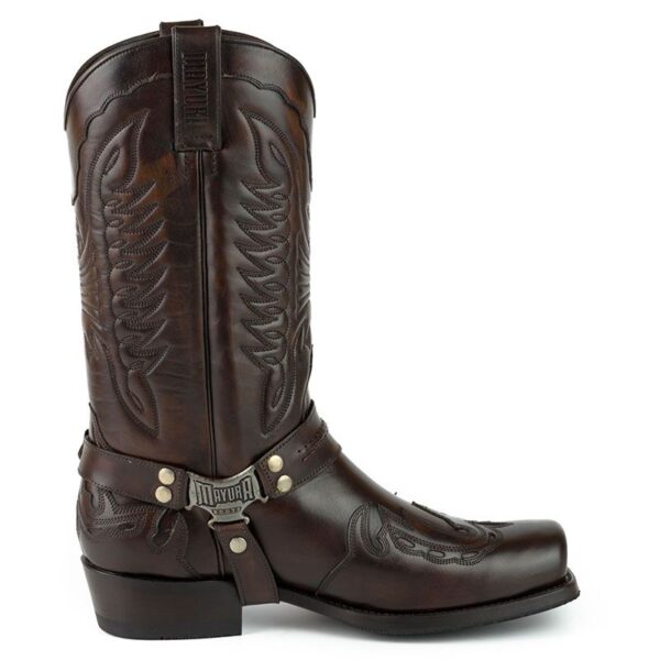 Botas biker Indian - Country and Roses - Marrón oscuro - 1