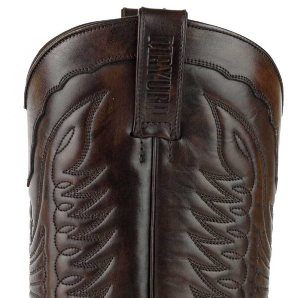 Botas biker Indian - Country and Roses - Marrón oscuro - 6