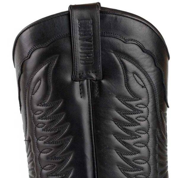 Botas biker Indian - Country and Roses - Negro - 6