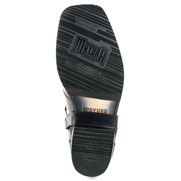 Botas biker Indian - Country and Roses - Negro - 8