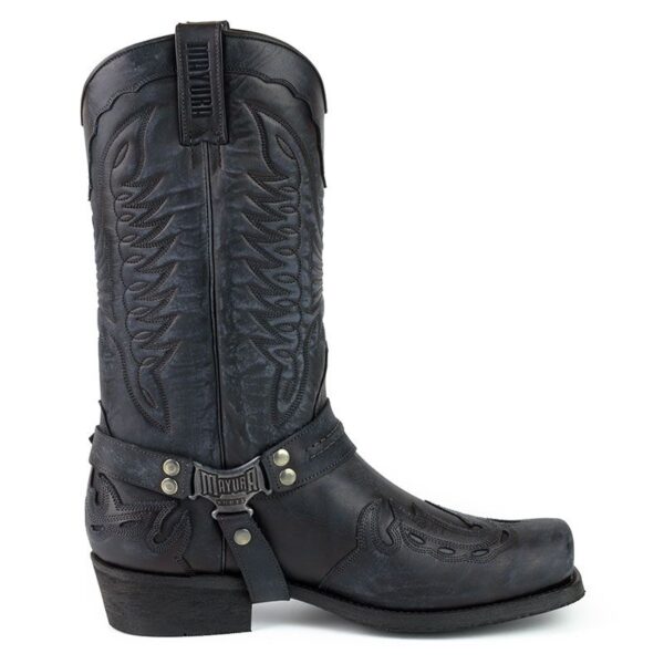 Botas biker Indian - Country and Roses - Negro usado - 1
