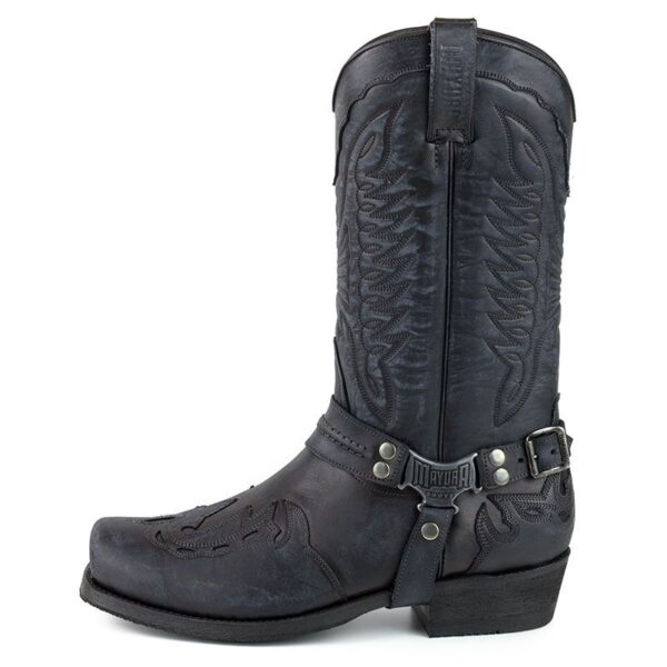 Botas biker Indian - Country and Roses - Negro usado - 3