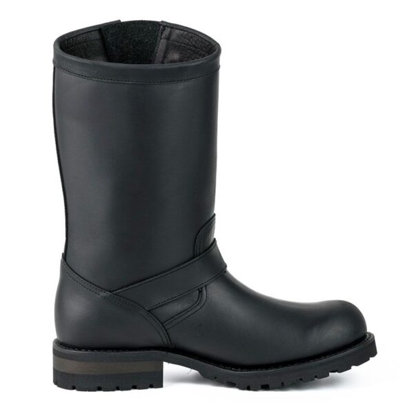 Botas biker motorista - Country and Roses - Crazy negro - 1