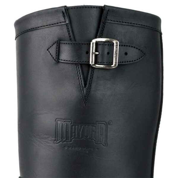 Botas biker motorista - Country and Roses - Crazy negro - 6