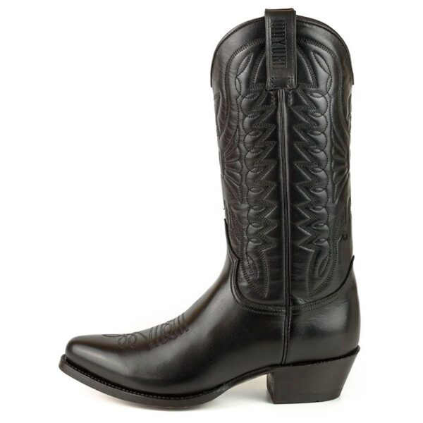 Botas cowboy - Country and Roses - Arpia negro - 3