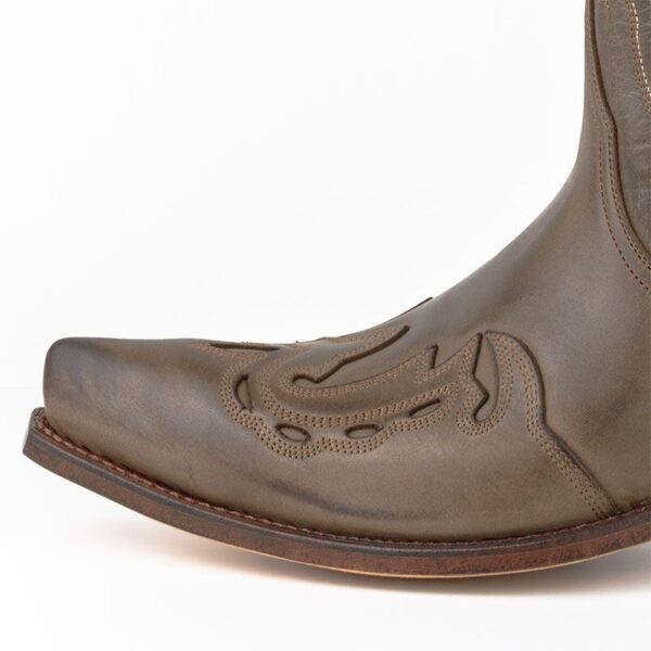 Botas vaqueras - Country and Roses - Avery marrón oscuro - 4