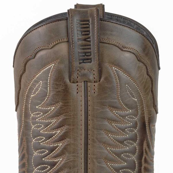 Botas vaqueras - Country and Roses - Avery marrón oscuro - 6