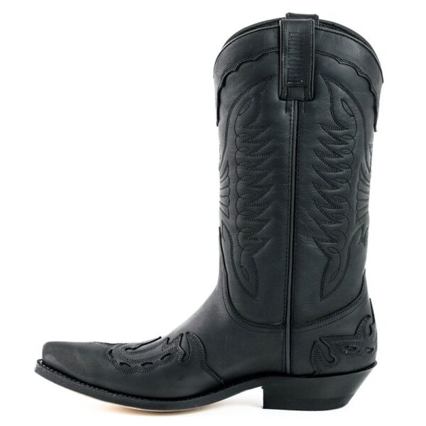 Botas vaqueras - Country and Roses - Avery negro - 3