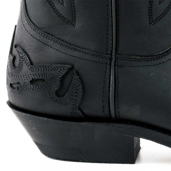 Botas vaqueras - Country and Roses - Avery negro - 4