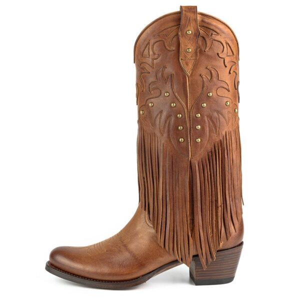 Botas vaqueras fado cuero - Country and Roses - 3