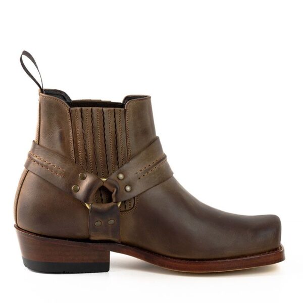 Botines biker moteros - Country and Roses - Fulton marrón - 1