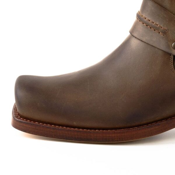 Botines biker moteros - Country and Roses - Fulton marrón - 4