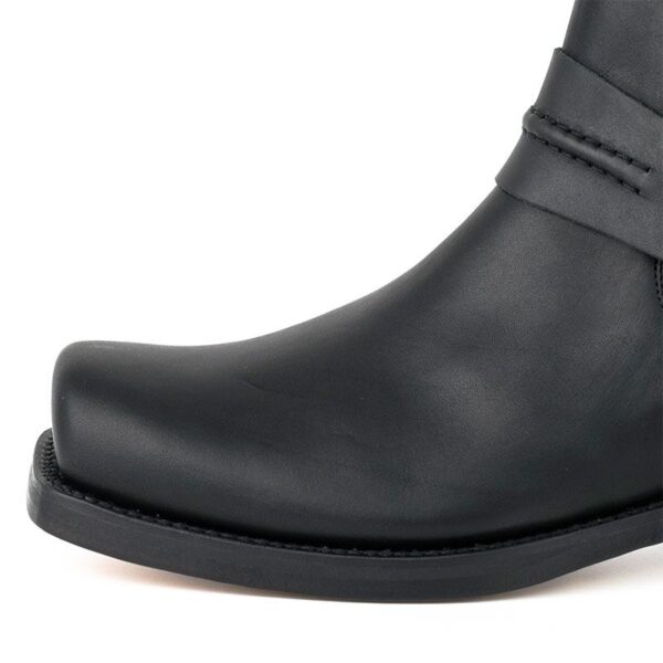 Botines biker moteros - Country and Roses - Fulton negro - 4