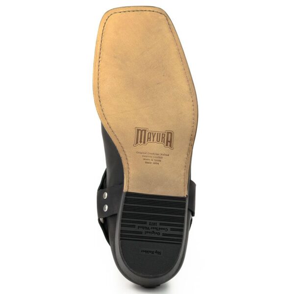 Botines biker moteros - Country and Roses - Fulton negro - 8