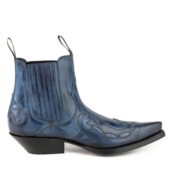 Botines en azul - Country and Roses - Austin - 1