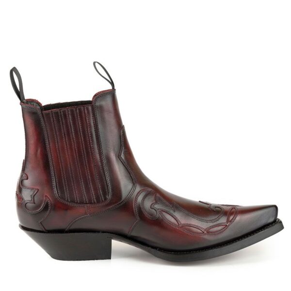 Botines en burdeos - Country and Roses - Austin - 1