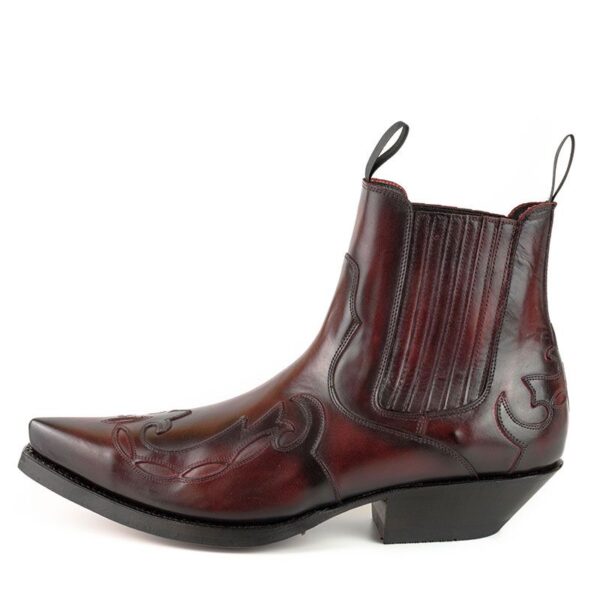 Botines en burdeos - Country and Roses - Austin - 3