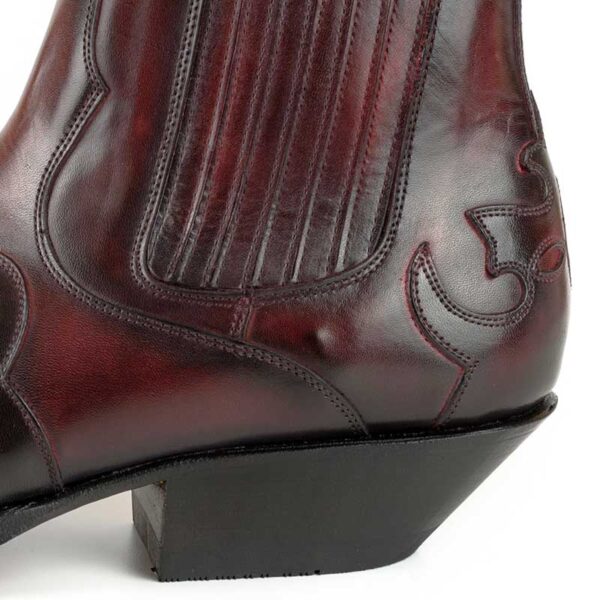 Botines en burdeos - Country and Roses - Austin - 5