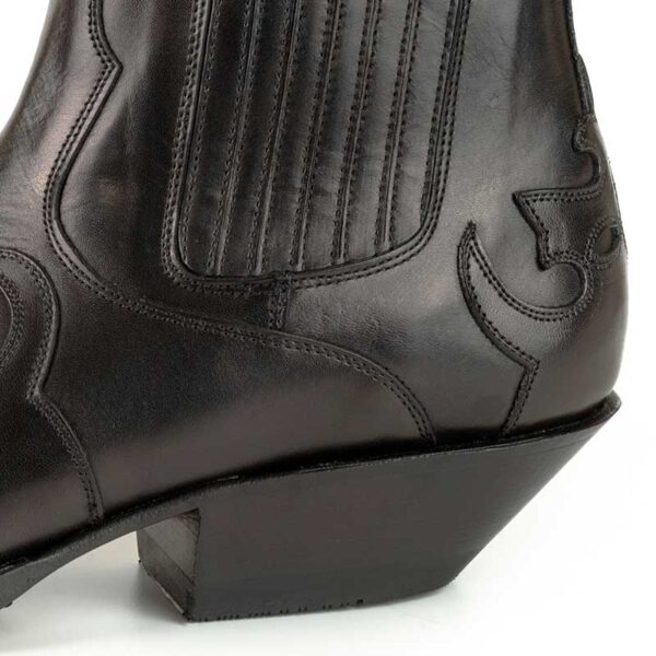 Botines en negro - Country and Roses - Austin - 5