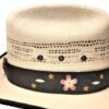 Cinta para sombrero cowboy - Country and Roses - Golden Bull - 3