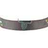 Cinta para sombrero western - Country and Roses - Golden Bull - 1