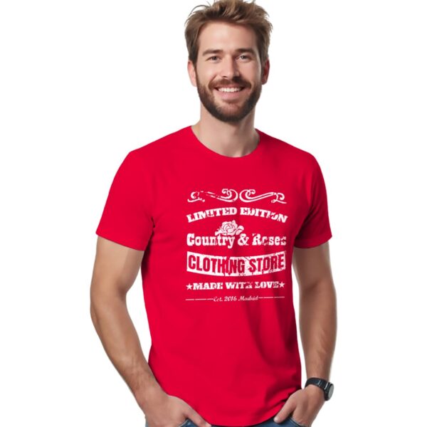 Imagen de camiseta Edición 2022 de hombre color rojo