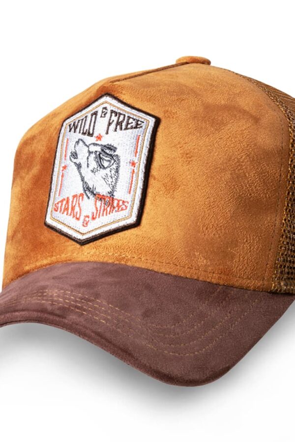 Gorra Wild and Free con diseño western a la venta en Country and Roses.