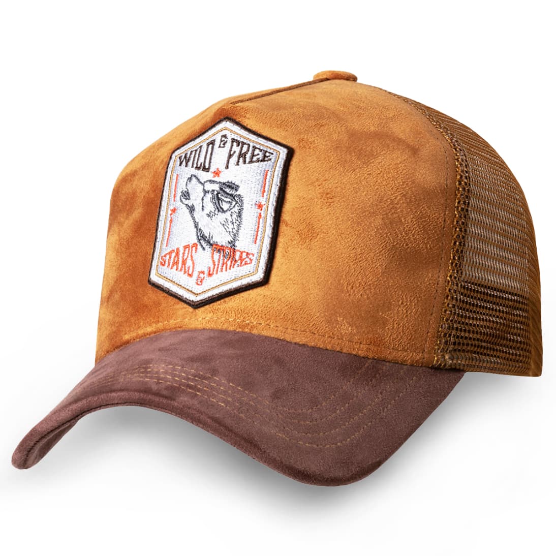 Gorra Wild and Free con diseño western a la venta en Country and Roses.