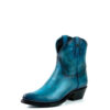 Botines cuero azul tejanos - Country and Roses - Vintage azul - 2