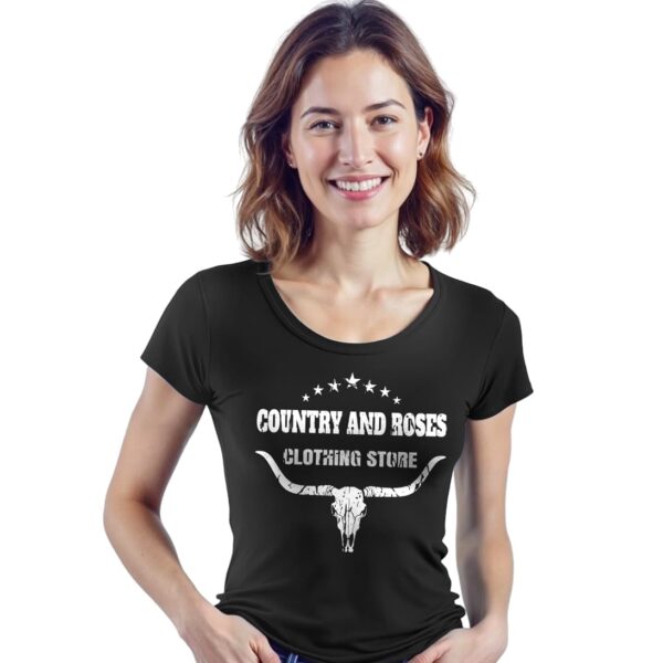 Imagen de camiseta Edición 2022 de mujer negro