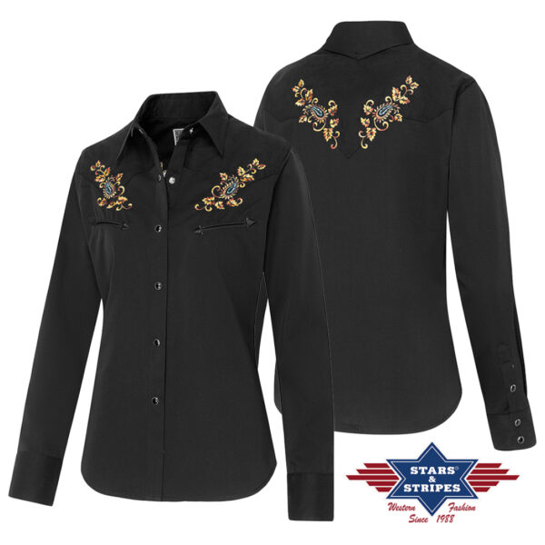 Camisa bordada - Country and Roses - Cara - 3