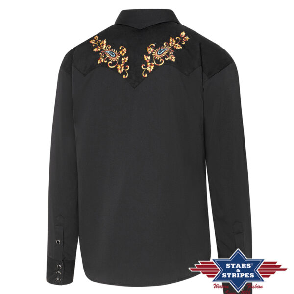 Camisa bordada - Country and Roses - Hogan Black - 2