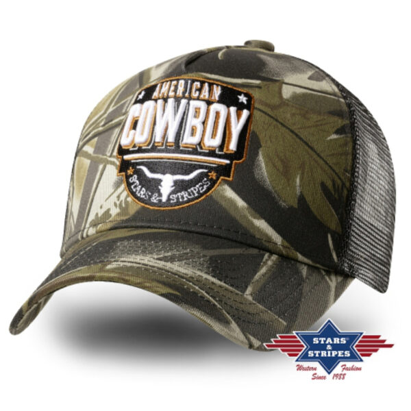 Gorra AMERICAN COWBOY - Country and Roses - 1339 -1