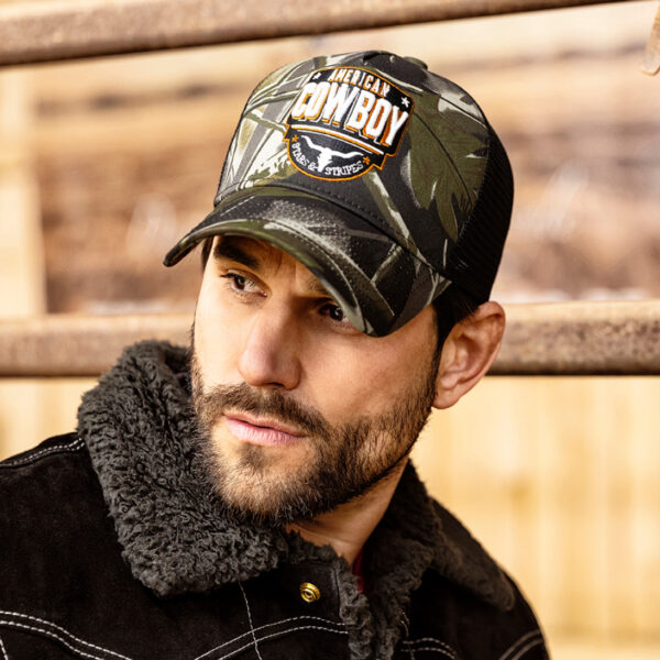 Gorra AMERICAN COWBOY - Country and Roses - 1339 -2